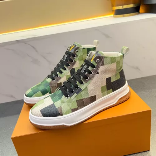 Wholesale Louis Vuitton High Tops Shoes For Men #1381206 $82.00 USD, Wholesale Quality Replica Louis Vuitton High Tops Shoes