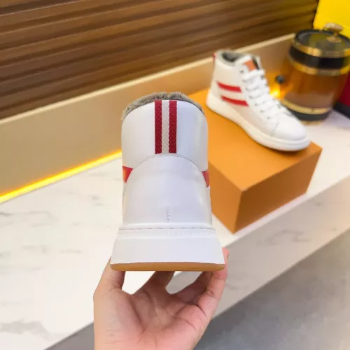 Replica Bally High-Tops Shoes For Men #1381209 $82.00 USD for Wholesale