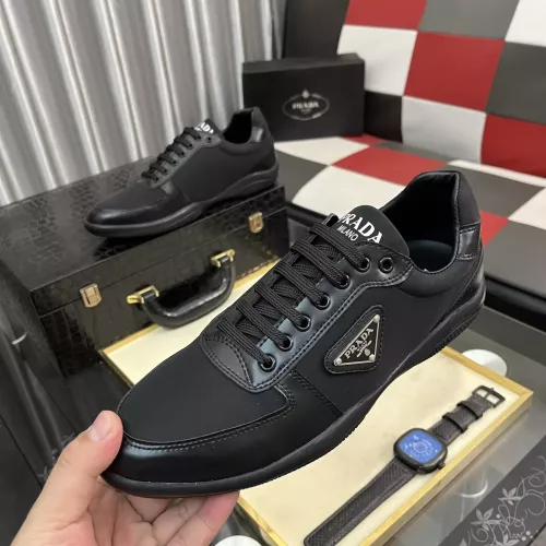 Wholesale Prada Casual Shoes For Men #1381213 $82.00 USD, Wholesale Quality Replica Prada Casual Shoes