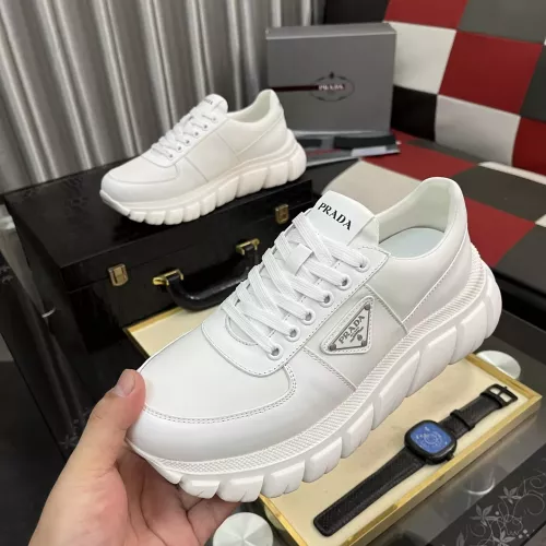 Wholesale Prada Casual Shoes For Men #1381217 $102.00 USD, Wholesale Quality Replica Prada Casual Shoes