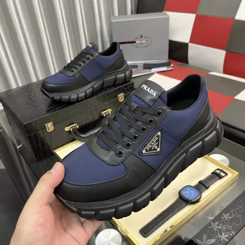 Wholesale Prada Casual Shoes For Men #1381219 $102.00 USD, Wholesale Quality Replica Prada Casual Shoes