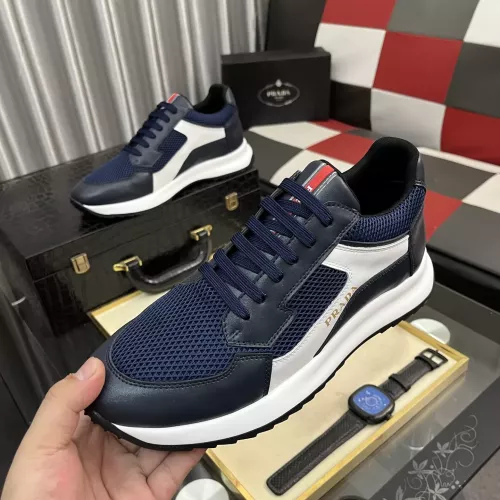 Wholesale Prada Casual Shoes For Men #1381223 $85.00 USD, Wholesale Quality Replica Prada Casual Shoes