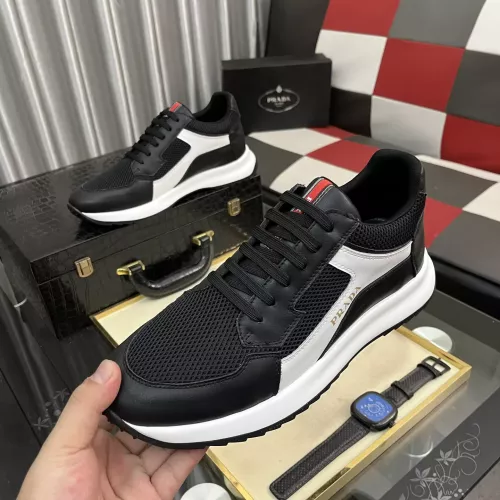 Wholesale Prada Casual Shoes For Men #1381224 $85.00 USD, Wholesale Quality Replica Prada Casual Shoes
