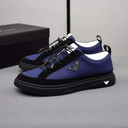 Wholesale Armani Casual Shoes For Men #1381269 $80.00 USD, Wholesale Quality Replica Armani Casual Shoes