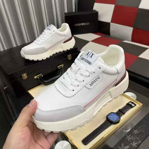 Wholesale Armani Casual Shoes For Men #1381287 $92.00 USD, Wholesale Quality Replica Armani Casual Shoes