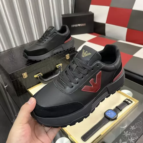 Wholesale Armani Casual Shoes For Men #1381292 $92.00 USD, Wholesale Quality Replica Armani Casual Shoes