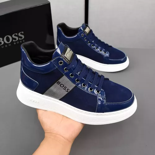 Replica Boss High Top Shoes For Men #1381309 $85.00 USD for Wholesale