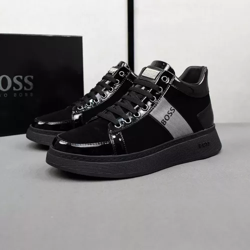 Wholesale Boss High Top Shoes For Men #1381310 $85.00 USD, Wholesale Quality Replica Boss High Top Shoes