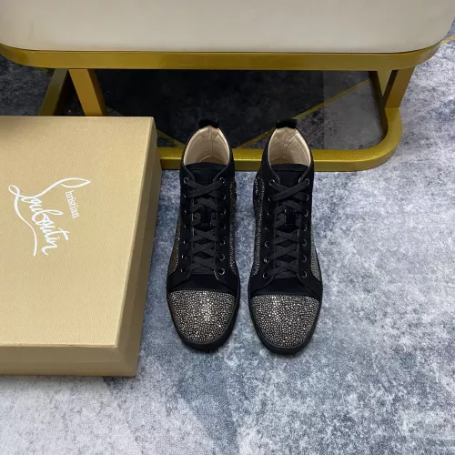 Replica Christian Louboutin High Top Shoes For Men #1381350 $92.00 USD for Wholesale