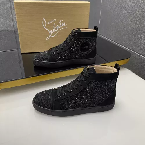 Wholesale Christian Louboutin High Top Shoes For Women #1381353 $92.00 USD, Wholesale Quality Replica Christian Louboutin High Top Shoes