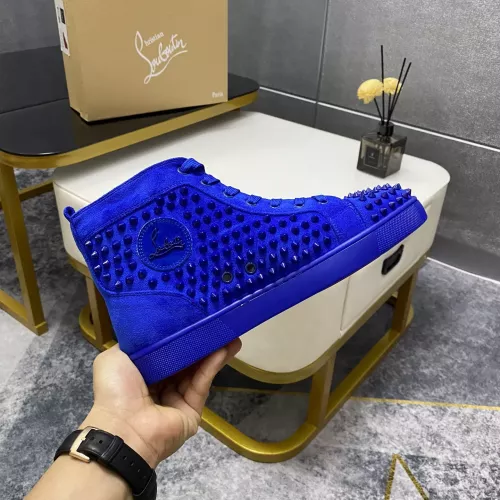 Replica Christian Louboutin High Top Shoes For Men #1381362 $92.00 USD for Wholesale