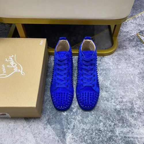 Replica Christian Louboutin High Top Shoes For Men #1381362 $92.00 USD for Wholesale