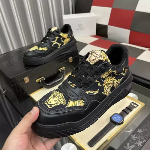 Wholesale Versace Casual Shoes For Men #1381388 $85.00 USD, Wholesale Quality Replica Versace Casual Shoes
