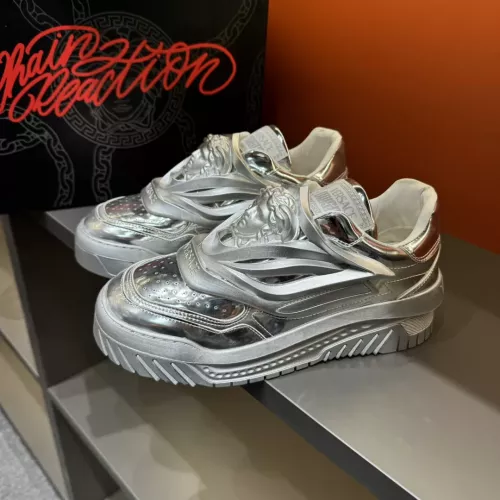 Wholesale Versace Casual Shoes For Men #1381391 $88.00 USD, Wholesale Quality Replica Versace Casual Shoes