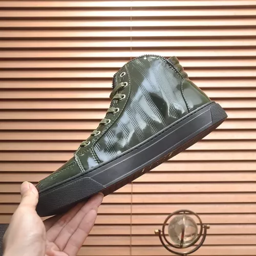 Replica Philipp Plein PP High Tops Shoes For Men #1381459 $92.00 USD for Wholesale