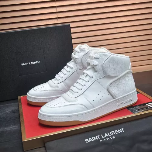 Wholesale Yves Saint Laurent YSL High Tops Shoes For Men #1381461 $100.00 USD, Wholesale Quality Replica Yves Saint Laurent YSL High Tops Shoes