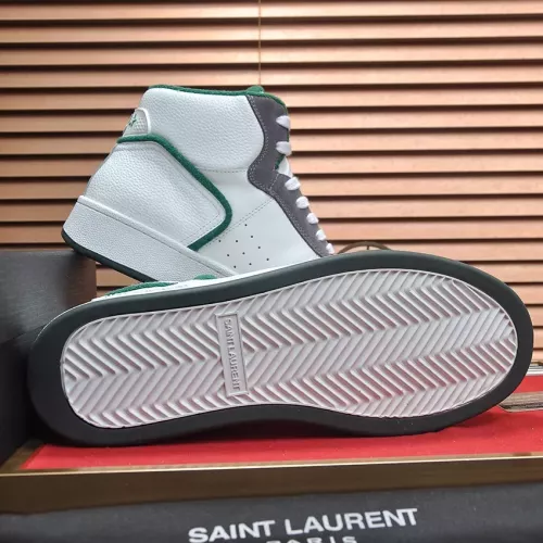 Replica Yves Saint Laurent YSL High Tops Shoes For Men #1381464 $100.00 USD for Wholesale