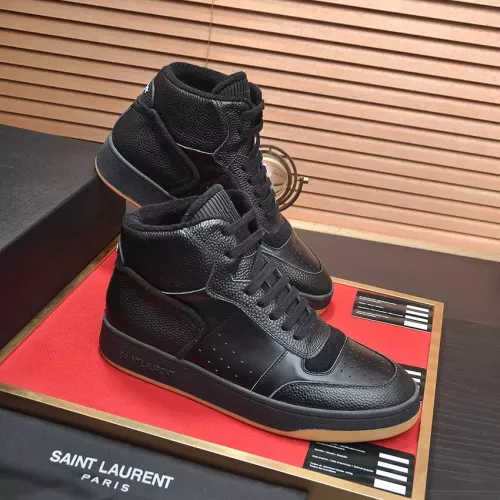 Replica Yves Saint Laurent YSL High Tops Shoes For Men #1381465 $100.00 USD for Wholesale