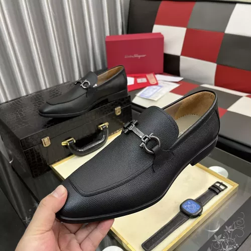 Wholesale Salvatore Ferragamo Leather Shoes For Men #1381467 $108.00 USD, Wholesale Quality Replica Salvatore Ferragamo Leather Shoes