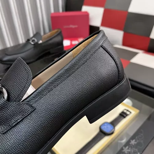 Replica Salvatore Ferragamo Leather Shoes For Men #1381467 $108.00 USD for Wholesale