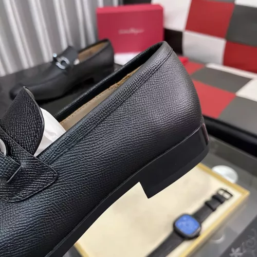 Replica Salvatore Ferragamo Leather Shoes For Men #1381472 $108.00 USD for Wholesale