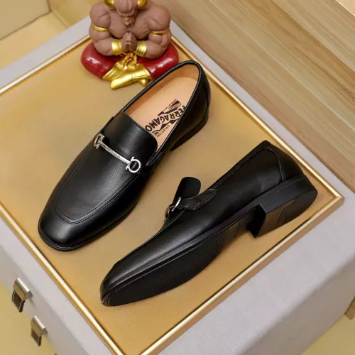 Wholesale Salvatore Ferragamo Leather Shoes For Men #1381491 $88.00 USD, Wholesale Quality Replica Salvatore Ferragamo Leather Shoes