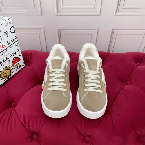 Replica Dolce & Gabbana D&G Casual Shoes For Women #1381500 $108.00 USD for Wholesale