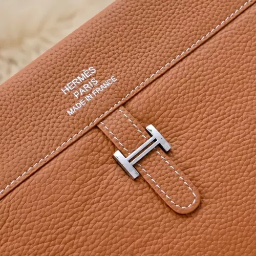Replica Hermes AAA Man Wallets #1381513 $115.00 USD for Wholesale