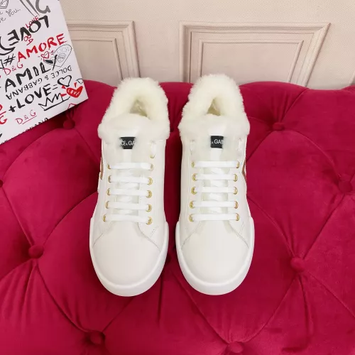 Replica Dolce & Gabbana D&G Casual Shoes For Women #1381516 $112.00 USD for Wholesale