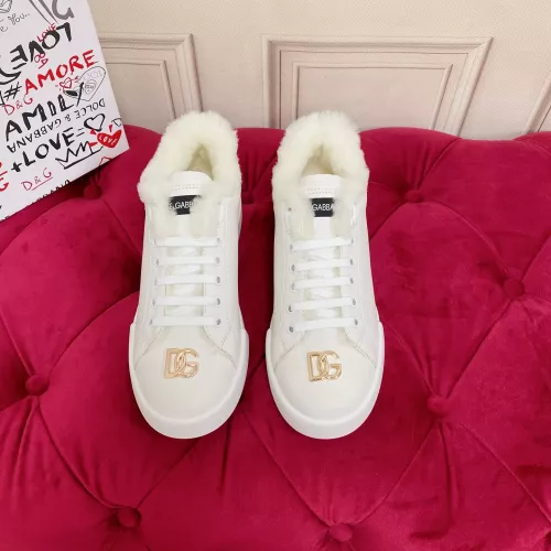 Replica Dolce & Gabbana D&G Casual Shoes For Women #1381522 $112.00 USD for Wholesale