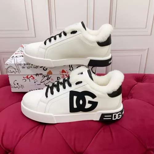 Wholesale Dolce &amp; Gabbana D&amp;G Casual Shoes For Women #1381529 $118.00 USD, Wholesale Quality Replica Dolce &amp; Gabbana D&amp;G Casual Shoes