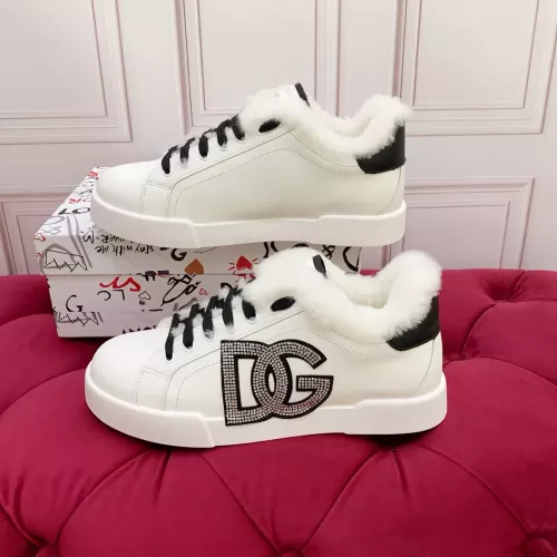 Wholesale Dolce &amp; Gabbana D&amp;G Casual Shoes For Women #1381536 $122.00 USD, Wholesale Quality Replica Dolce &amp; Gabbana D&amp;G Casual Shoes