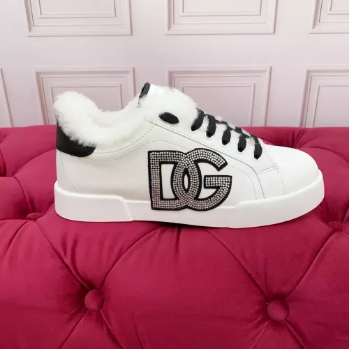 Replica Dolce & Gabbana D&G Casual Shoes For Women #1381536 $122.00 USD for Wholesale