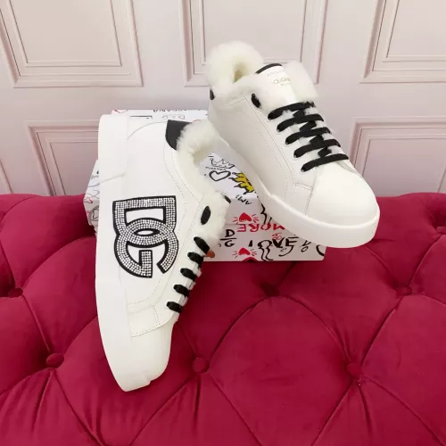 Replica Dolce & Gabbana D&G Casual Shoes For Women #1381536 $122.00 USD for Wholesale