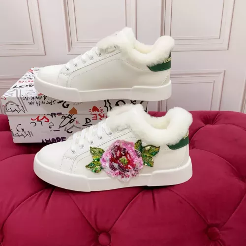 Wholesale Dolce &amp; Gabbana D&amp;G Casual Shoes For Women #1381539 $125.00 USD, Wholesale Quality Replica Dolce &amp; Gabbana D&amp;G Casual Shoes