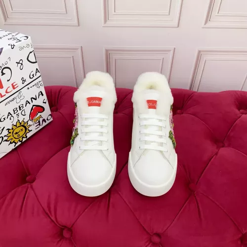 Replica Dolce & Gabbana D&G Casual Shoes For Women #1381539 $125.00 USD for Wholesale
