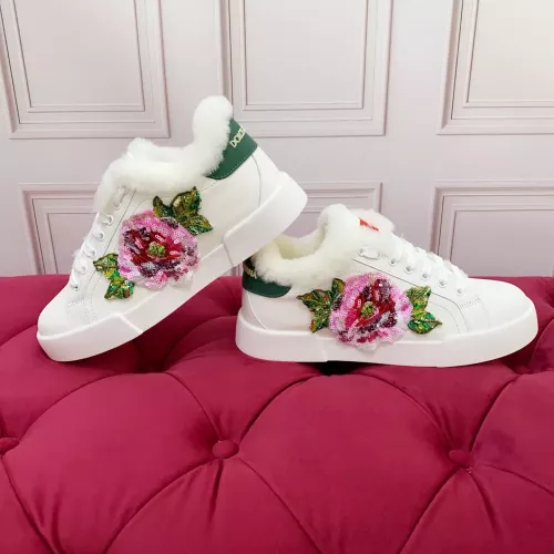 Replica Dolce & Gabbana D&G Casual Shoes For Women #1381539 $125.00 USD for Wholesale
