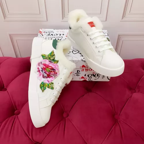 Replica Dolce & Gabbana D&G Casual Shoes For Women #1381539 $125.00 USD for Wholesale