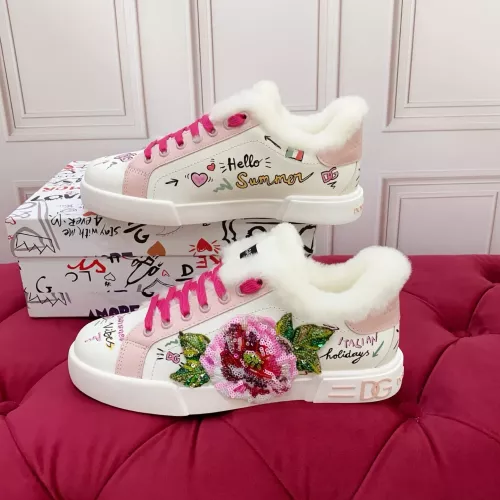 Wholesale Dolce &amp; Gabbana D&amp;G Casual Shoes For Women #1381540 $125.00 USD, Wholesale Quality Replica Dolce &amp; Gabbana D&amp;G Casual Shoes