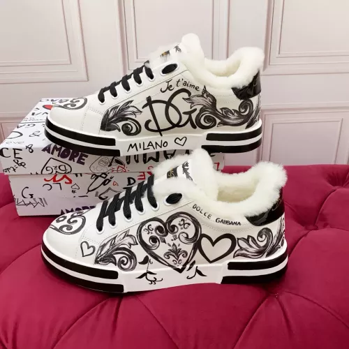 Wholesale Dolce &amp; Gabbana D&amp;G Casual Shoes For Men #1381546 $125.00 USD, Wholesale Quality Replica Dolce &amp; Gabbana D&amp;G Casual Shoes