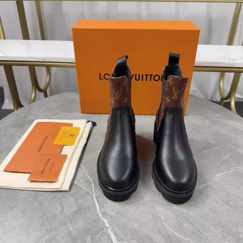 Replica Louis Vuitton Boots For Women #1381551 $115.00 USD for Wholesale