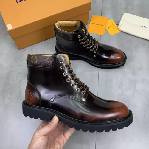 Wholesale Louis Vuitton Boots For Men #1381552 $115.00 USD, Wholesale Quality Replica Louis Vuitton Boots