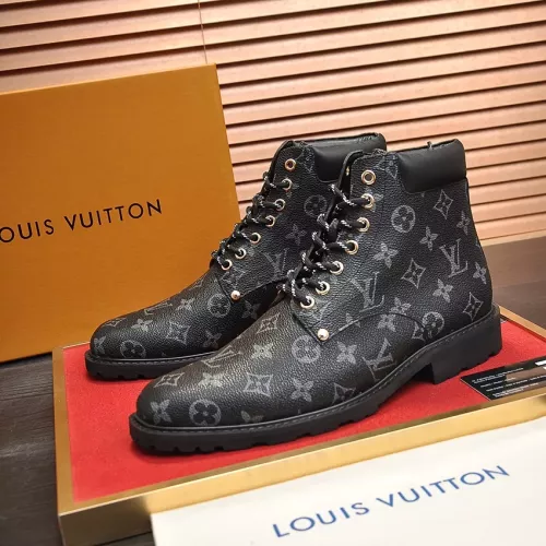 Wholesale Louis Vuitton Boots For Men #1381560 $115.00 USD, Wholesale Quality Replica Louis Vuitton Boots