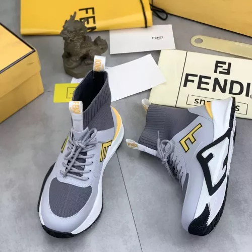 Wholesale Fendi Fashion Boots For Men #1381583 $105.00 USD, Wholesale Quality Replica Fendi Fashion Boots