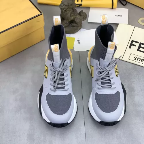 Replica Fendi Fashion Boots For Men #1381583 $105.00 USD for Wholesale