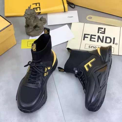 Wholesale Fendi Fashion Boots For Men #1381585 $105.00 USD, Wholesale Quality Replica Fendi Fashion Boots