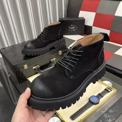 Wholesale Prada Boots For Men #1381661 $102.00 USD, Wholesale Quality Replica Prada Boots