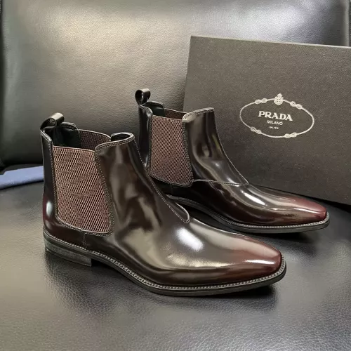 Wholesale Prada Boots For Men #1381662 $150.00 USD, Wholesale Quality Replica Prada Boots