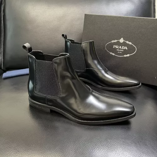 Wholesale Prada Boots For Men #1381663 $150.00 USD, Wholesale Quality Replica Prada Boots