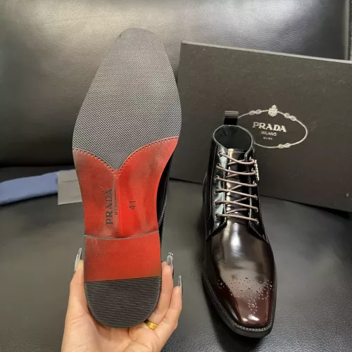 Replica Prada Boots For Men #1381664 $150.00 USD for Wholesale